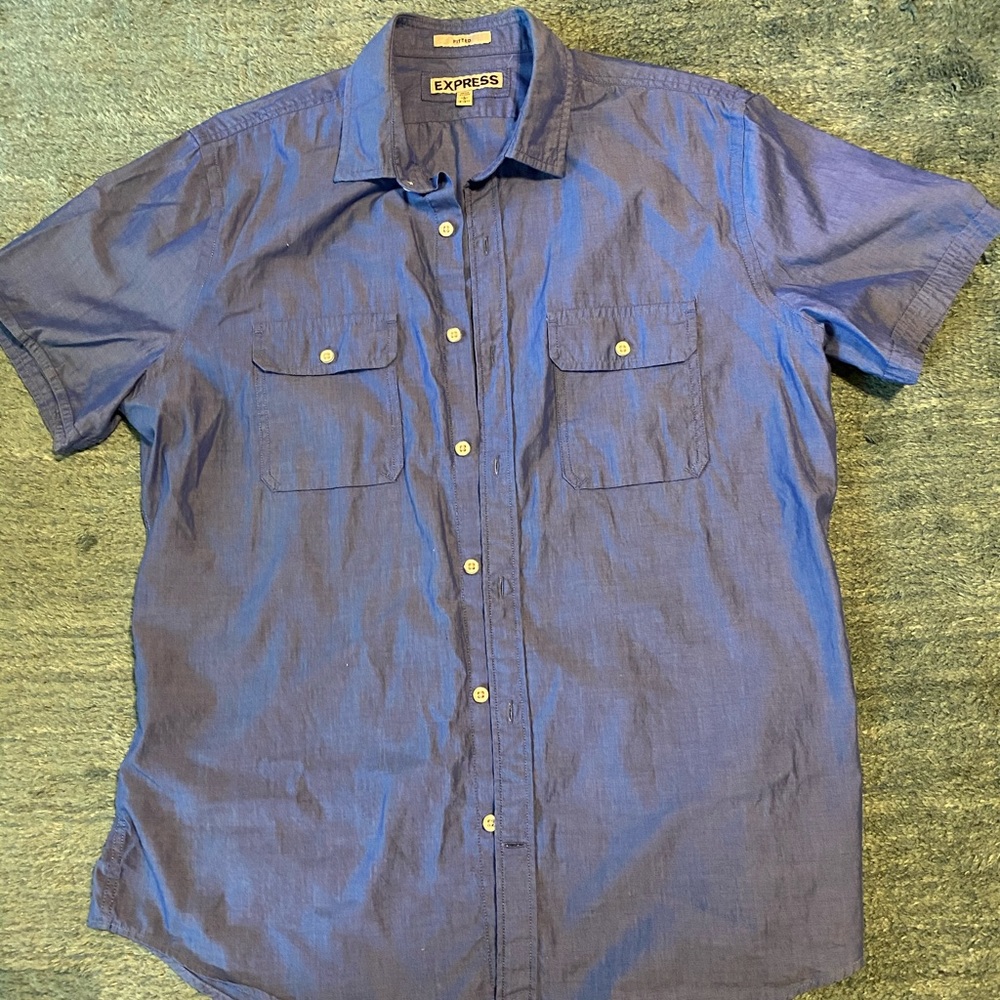 Express men’s casual dress shirt